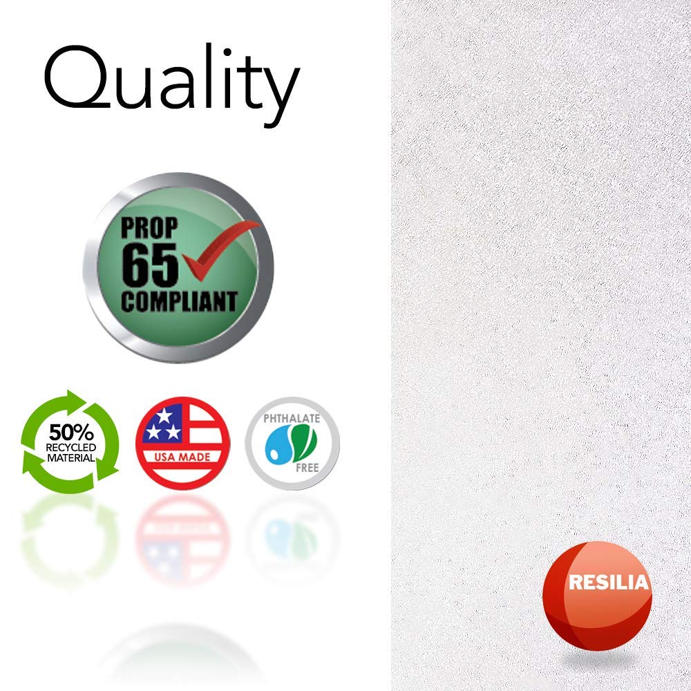 Resilia Clear Office Desk Chair Mat for Low Pile Carpet - 47
