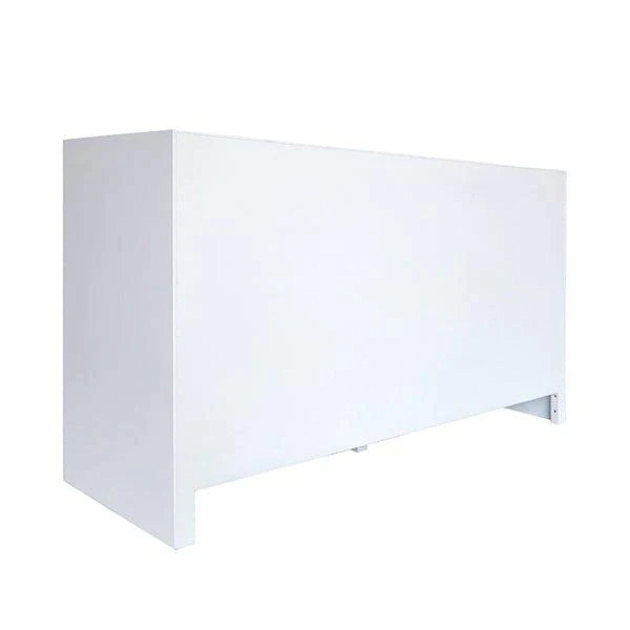 Carla White 6-Drawer Dresser with Cane Fronts - Stylish Bedroom Storage for Clothes & Accessories