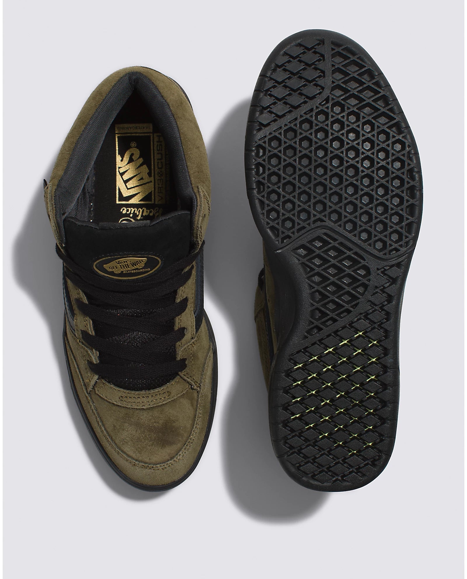 VANS Zahba Mid Beatrice Domond Skate Shoes - Dark Olive | High-Performance Skateboarding & Streetwear Sneakers for Men & Women | Perfect for Skate Parks, Urban Fashion & Casual Wear