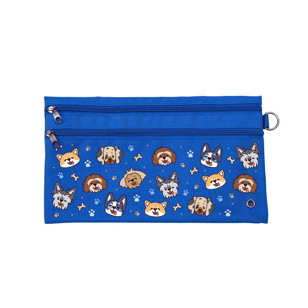 Cute Puppy Pals Pencil Case for Kids - School Supplies Organizer for Boys & Girls - Perfect for Classroom, Homework & Art Projects
