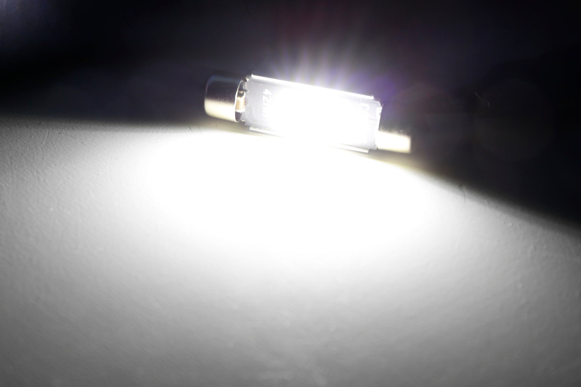 1pc HID White 8 SMD Error-Free 578 2112 6411 LED Dome Trunk Cargo Light Bulb - Perfect for Car Interior, Truck Bed & RV Lighting Upgrades