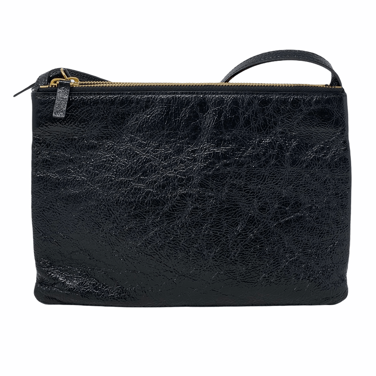 Celine Black Large Trio Crossbody Bag - Stylish Leather Shoulder Bag for Women, Perfect for Work, Travel & Everyday Use
