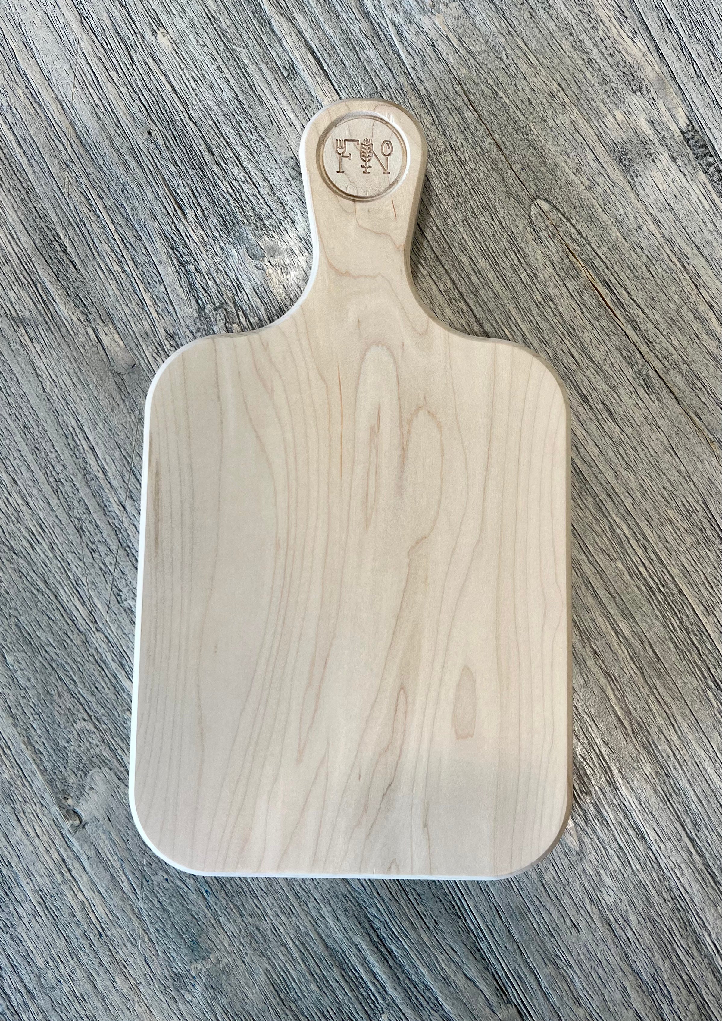 FN Mini Maple Cutting Board - Personalized Engraved Wooden Chopping Board for Kitchen, Wedding & Housewarming Gifts - Perfect for Cheese, Charcuterie & Serving Appetizers