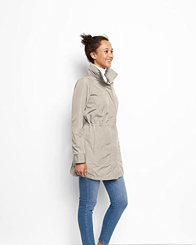 Orvis Women's Lightweight Hooded Packable Water-Resistant Windbreaker Jacket with Pockets - Perfect for Travel, Hiking & Outdoor Adventures