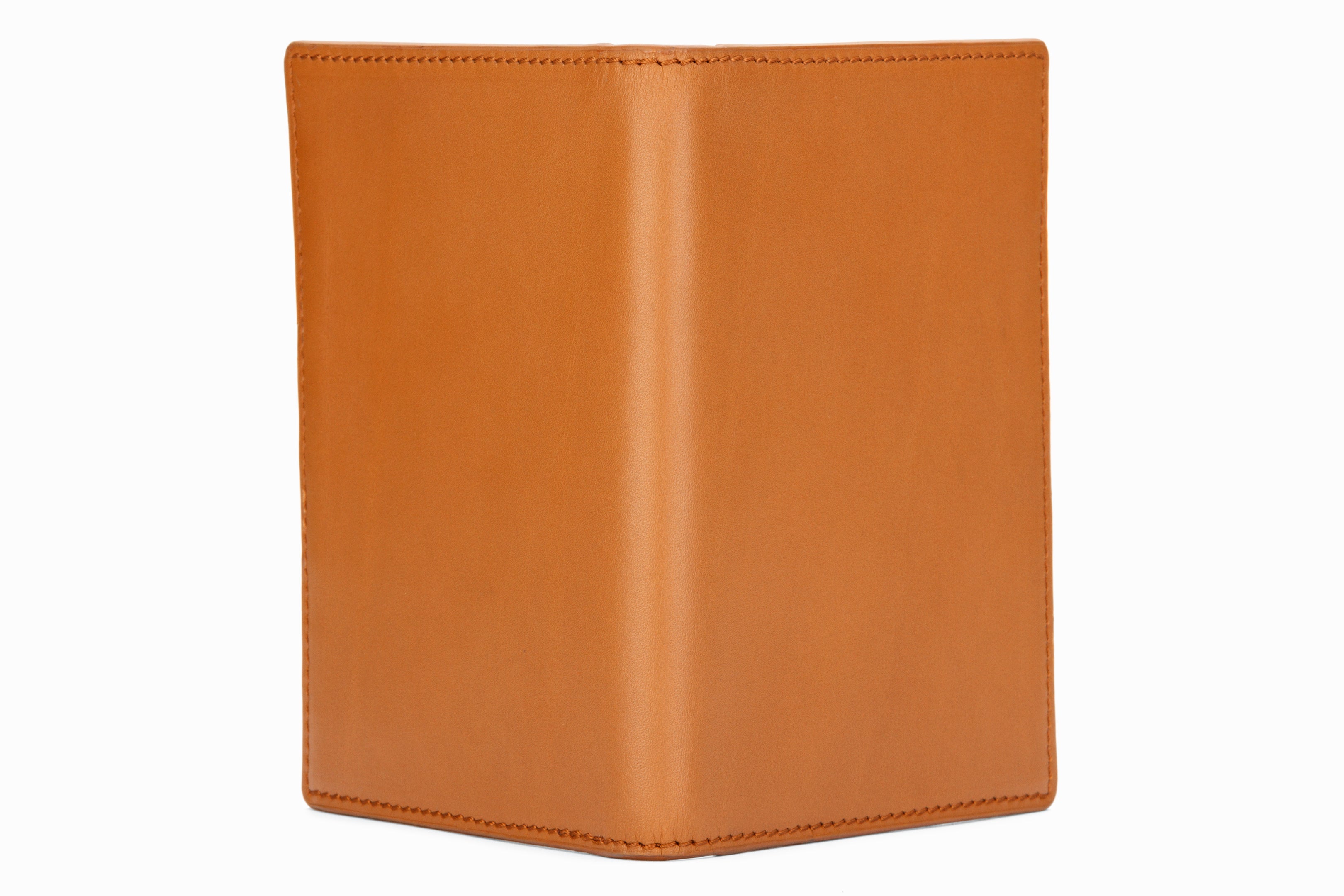 Premium Genuine Leather Passport Wallet in Tan - Travel Organizer for Men & Women - Perfect for Airports, Vacations & Business Trips