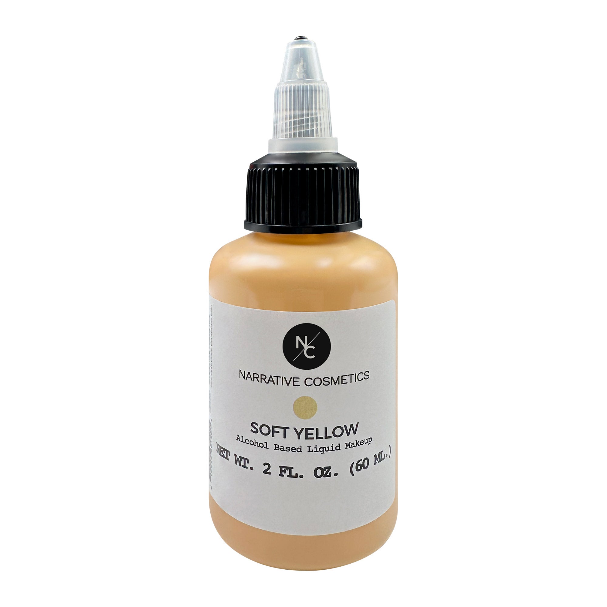 Flesh Tone Alcohol Airbrush Paints - 2 fl oz (60ml) Professional Body Art & Cosmetic Makeup for Face Painting, Tattoo Practice, Special FX - Perfect for Halloween & Cosplay
