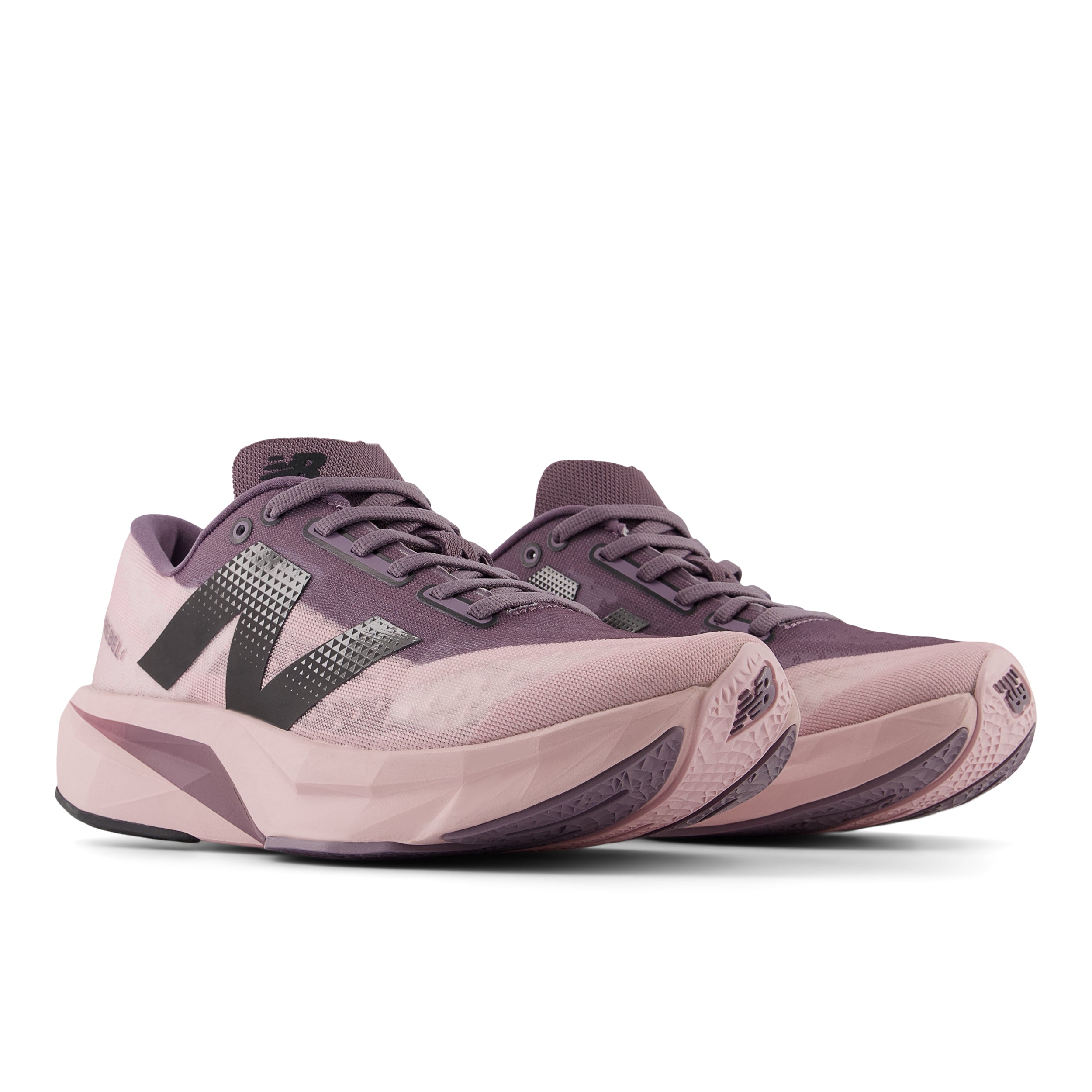 Women's FuelCell Rebel v4 Running Shoes - Twilight Haze/Dark Ice Wine/Black | Lightweight Cushioned Sneakers for Women | Perfect for Jogging, Gym Workouts & Daily Wear