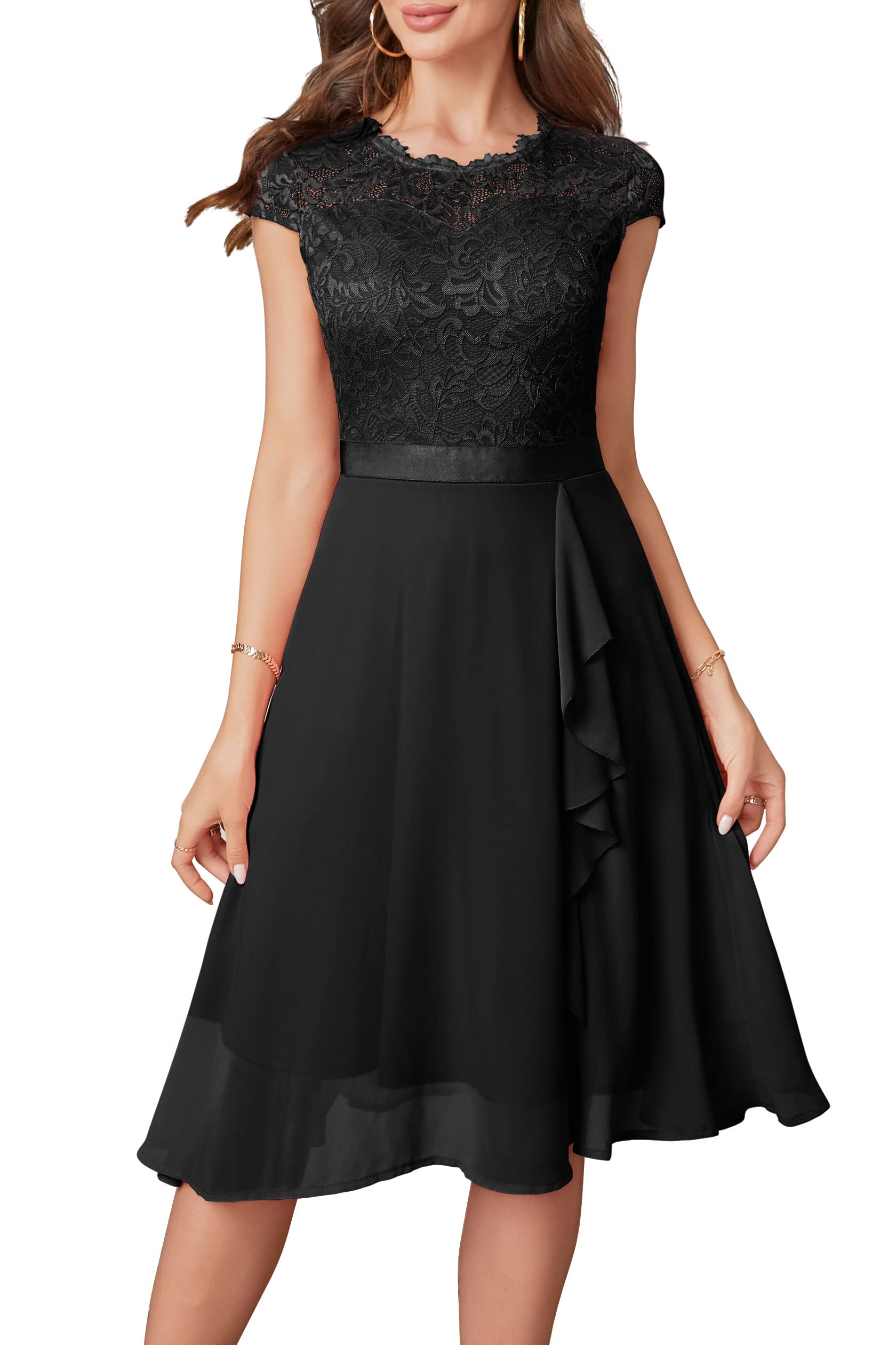 Elegant Women's Cocktail Dresses 2024 - Evening Party, Wedding Guest & Semi-Formal Prom Dresses | Perfect for Tea Parties, Bridal Showers & Special Occasions