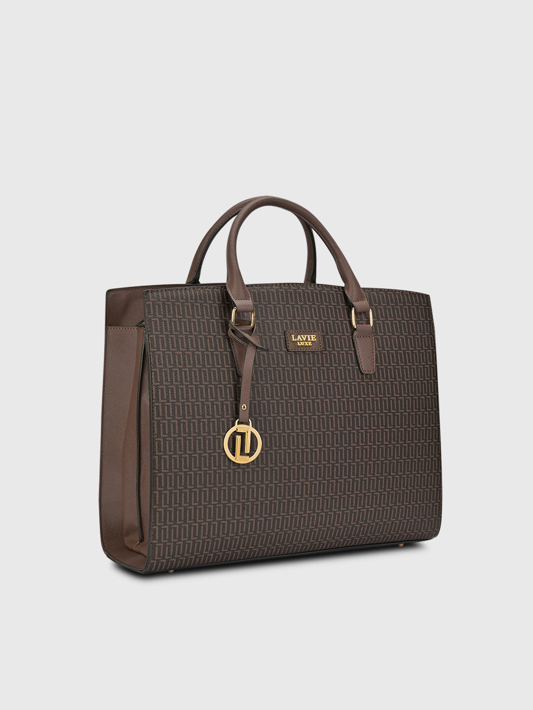 Mono Ellon25 Large Satchel Bag for Women - Stylish Leather Tote Handbag with Adjustable Strap, Perfect for Work, Travel & Everyday Use
