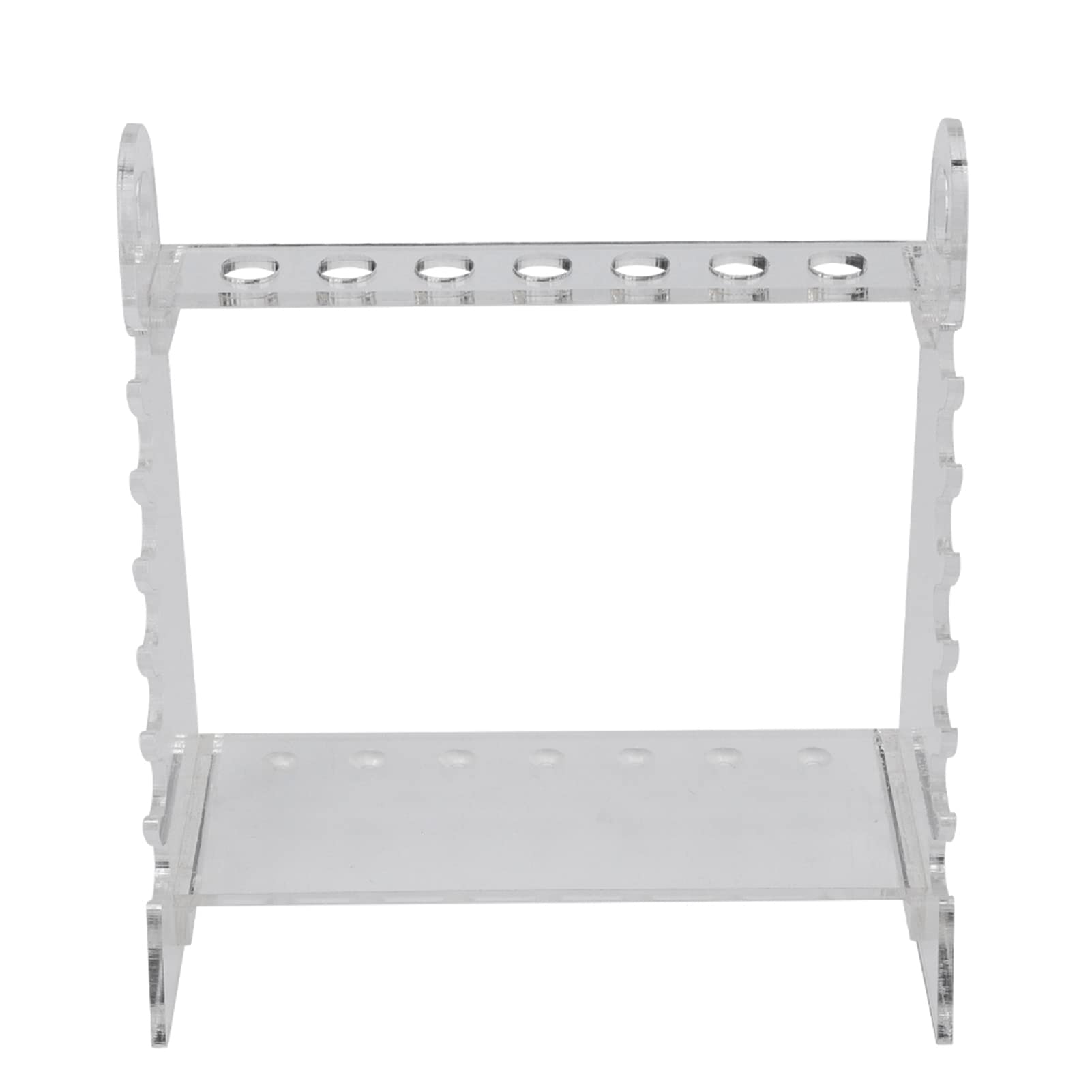 **Trapezoid Ladder-Shaped Pipette Rack Stand - 1.5cm Hole Diameter for Glass Pipettes - Lab Equipment Organizer for Chemistry & Biology Experiments**    (If the original title contains Chinese, it would be translated to English. The optimized version improves keyword relevance, readability, and includes a usage scenario for better SEO.)