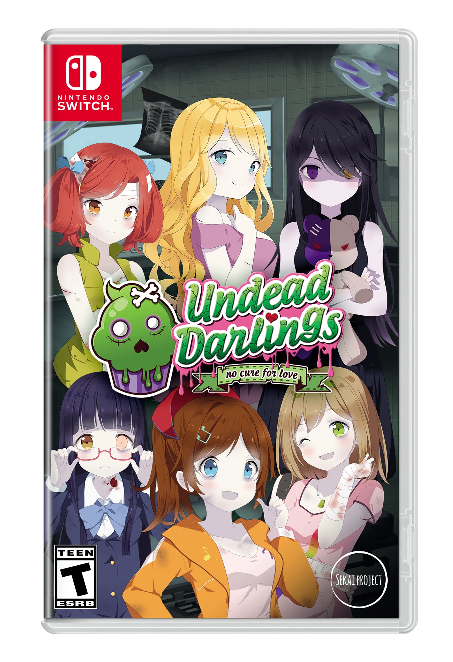 Undead Darlings: No Cure For Love - Nintendo Switch Game | Romantic Zombie Adventure RPG for Teens & Adults | Perfect for Date Nights & Horror Fans