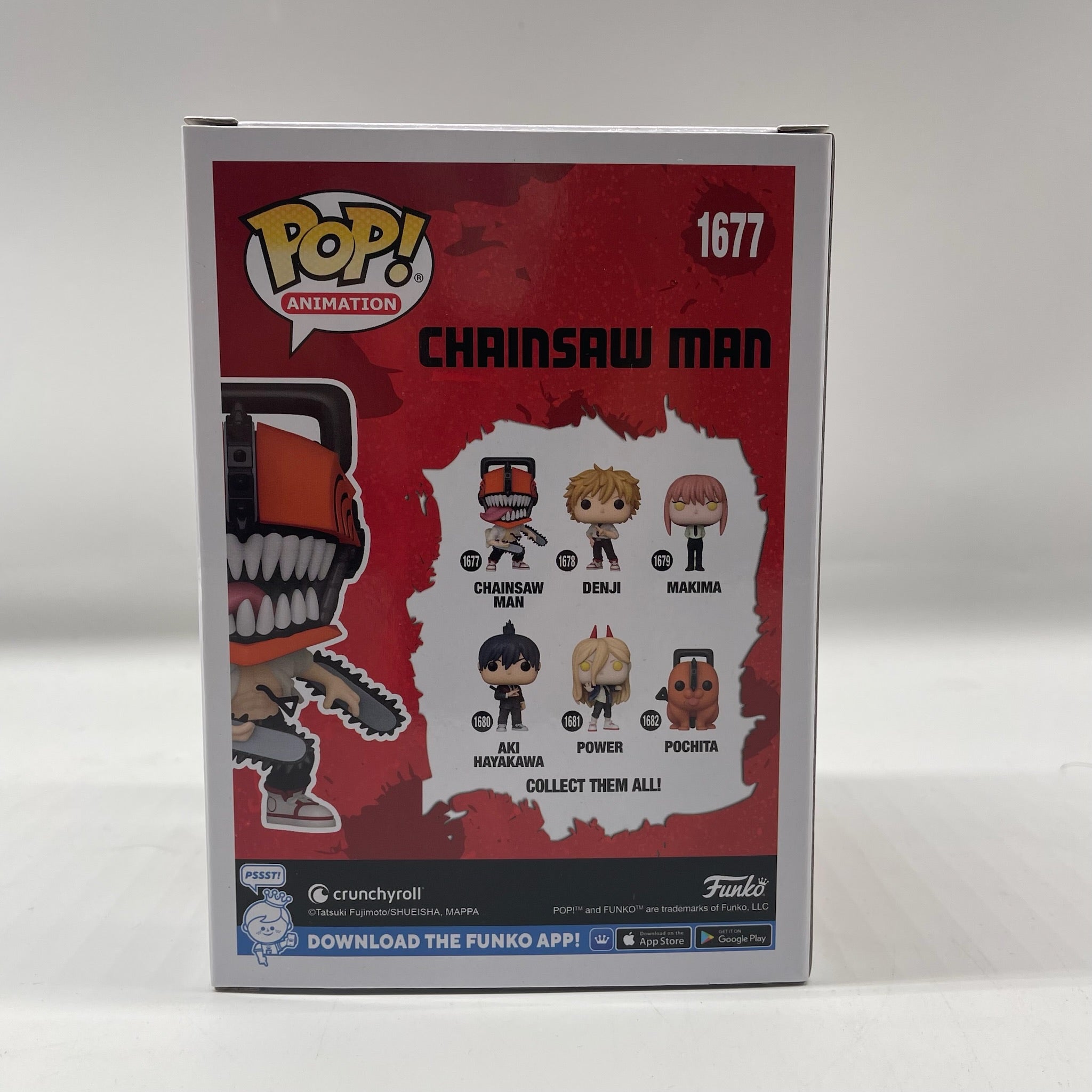 Chainsaw Man #1677 Funko Pop Vinyl Figure - Anime Collectible Action Figure - Perfect for Manga Fans, Gift for Anime Lovers & Home Decor