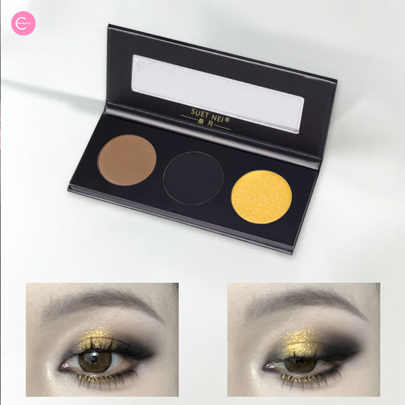 SUET NEI Diamond Glow Mono Eyeshadow - Long Lasting Shimmer Single Eyeshadow for Day & Night Makeup - Perfect for Party, Wedding & Special Occasions