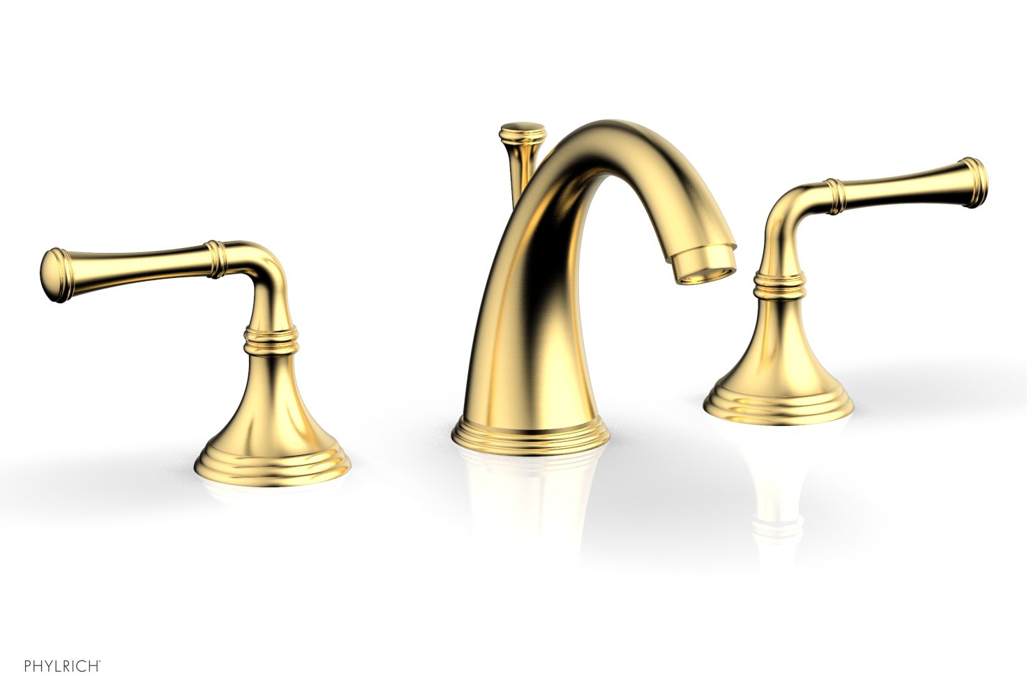 3-Hole Widespread Bathroom Faucet - D205 Brushed Nickel Finish for Vanity Sink - Perfect for Modern Home & Commercial Restrooms