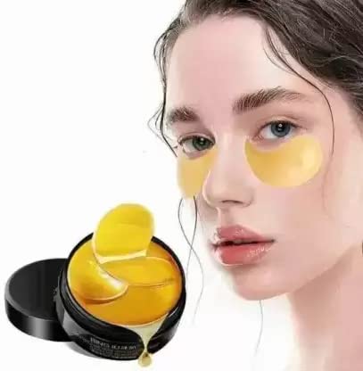 Best Anti-Wrinkle Eye Mask Patches for Puffy Eyes & Dark Circles - Hydrating Under Eye Treatment for Women & Men - Perfect for Night Care, Travel & Daily Skincare Routine
