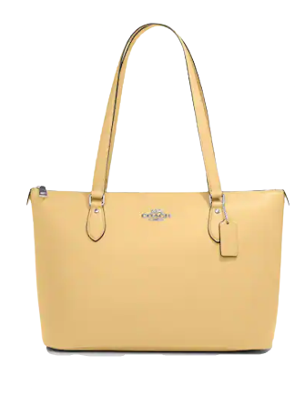Coach Gallery Tote Bag - Premium Leather Handbag for Women - Stylish Work Tote & Everyday Shoulder Bag - Perfect for Office, Travel & Shopping