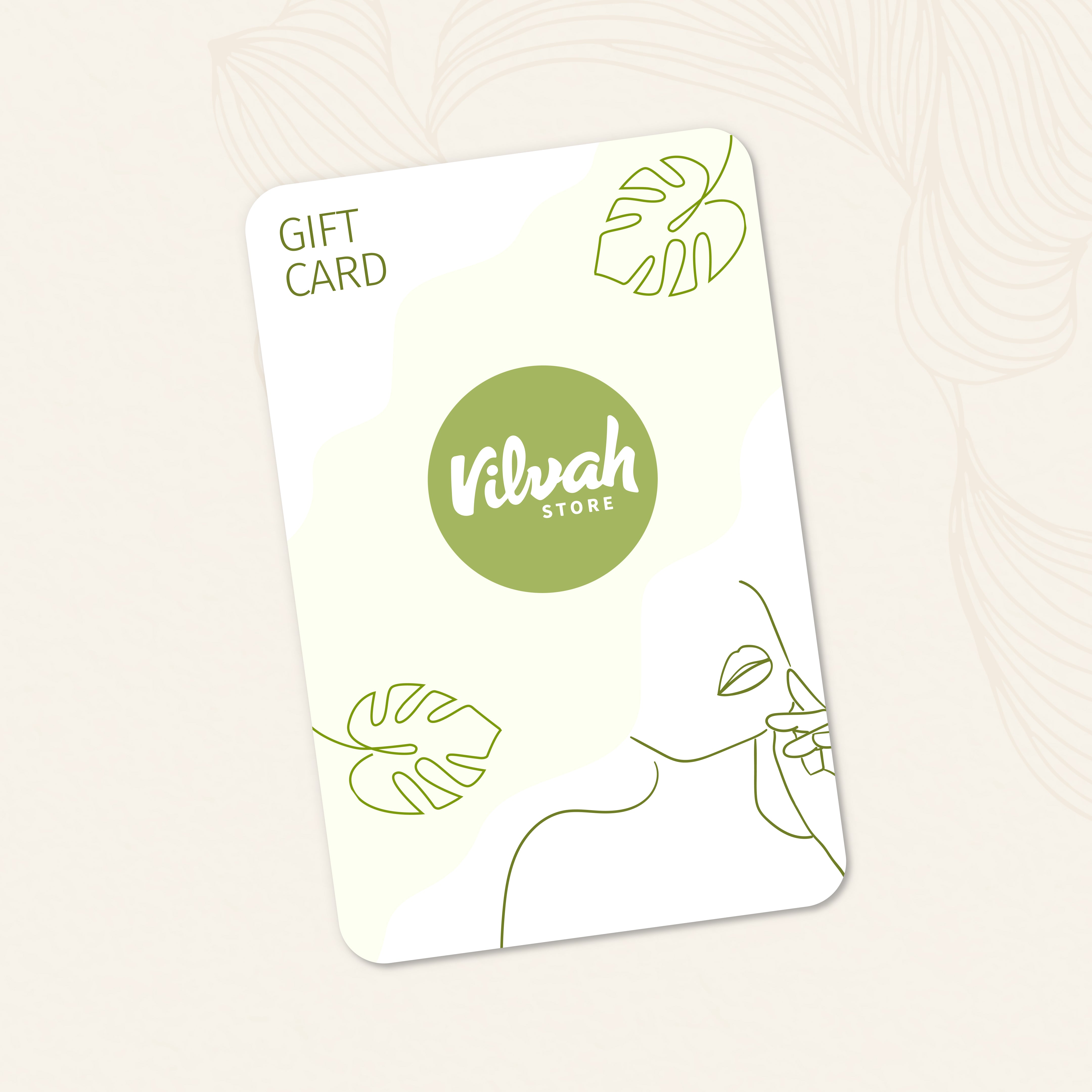 Vilvah Digital Gift Card - Perfect for Birthdays, Holidays & Special Occasions | Online Shopping & E-Gifts