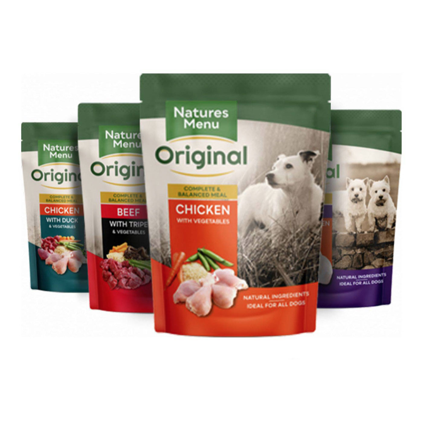 Natures Menu Original Multipack Dog Food - Case of 8 Cans | Premium Wet Dog Food for All Breeds & Ages | Perfect for Daily Meals, Travel & Emergency Pet Supplies