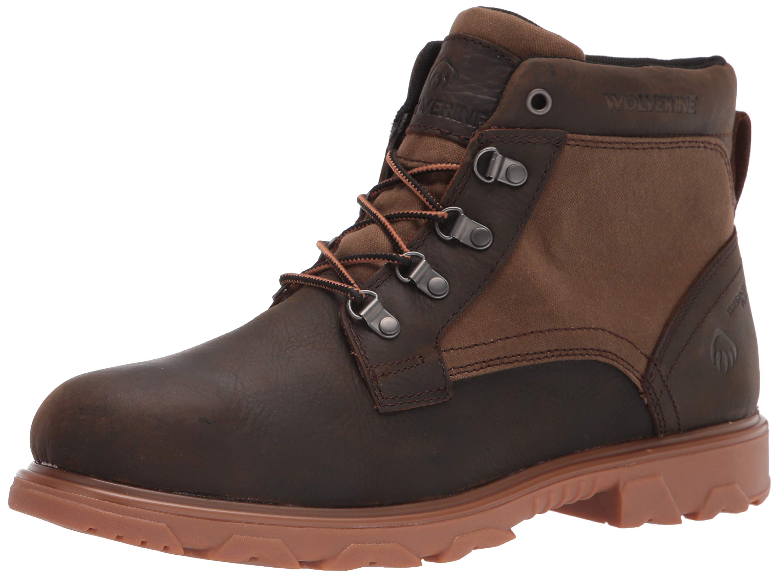 Wolverine Men's Drummond Waterproof Work Boots - Steel Toe, Slip Resistant, Comfortable for Construction, Hiking & Outdoor Work
