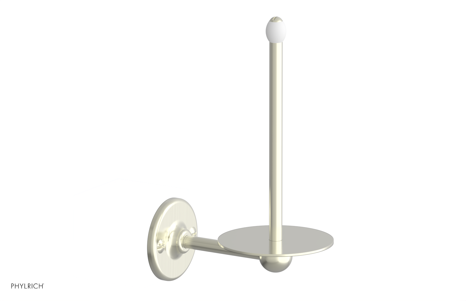 Jamestown Spare Toilet Paper Holder 165 73S - Durable Bathroom Tissue Roll Stand for Home, Office & RV Use
