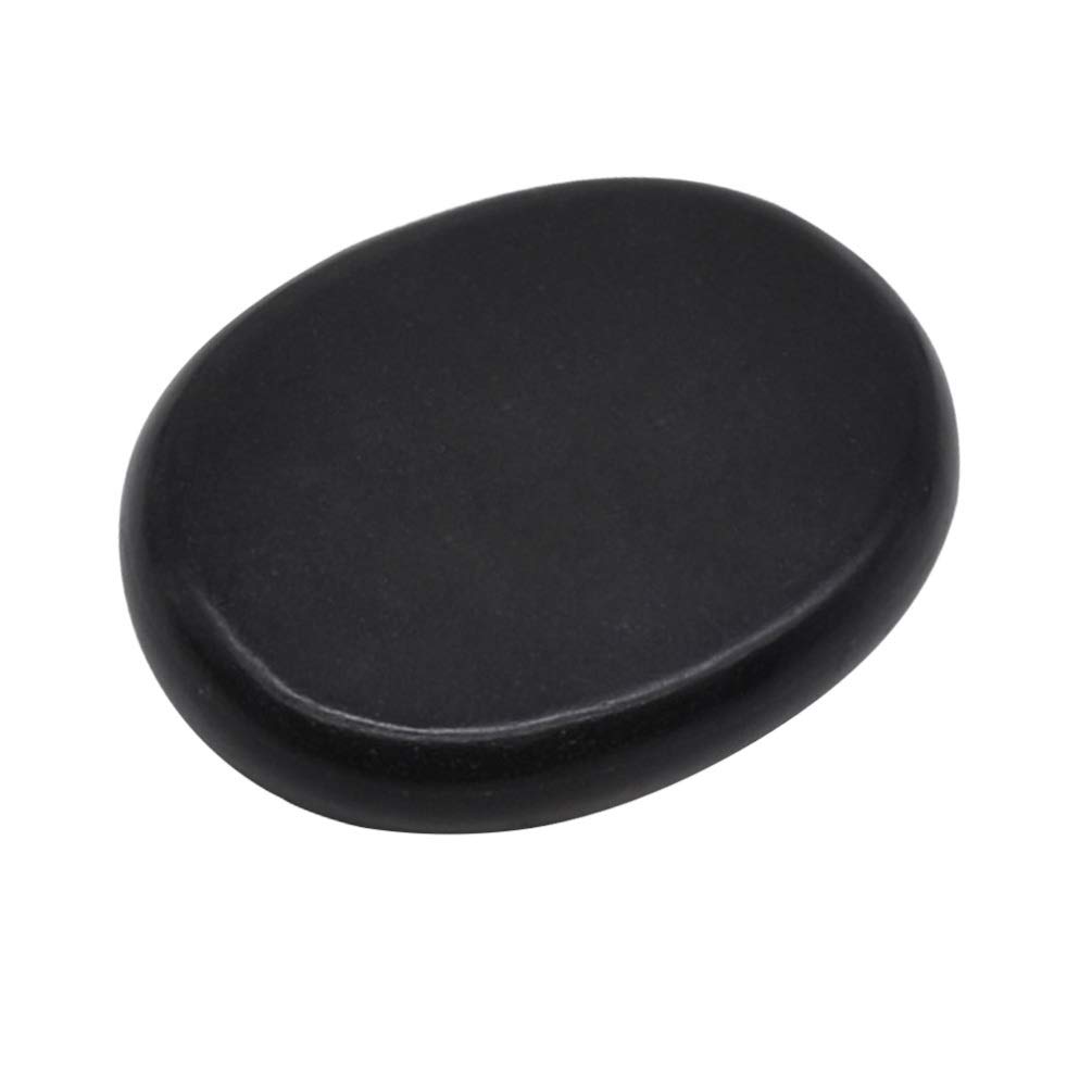 Healifty 2-Piece Natural Massage Stone Roller Set for Body & Essential Oils - Hot Stone Therapy Tool for SPA, Relaxation & Muscle Relief - Perfect for Home Massage, Yoga Recovery & Stress Relief