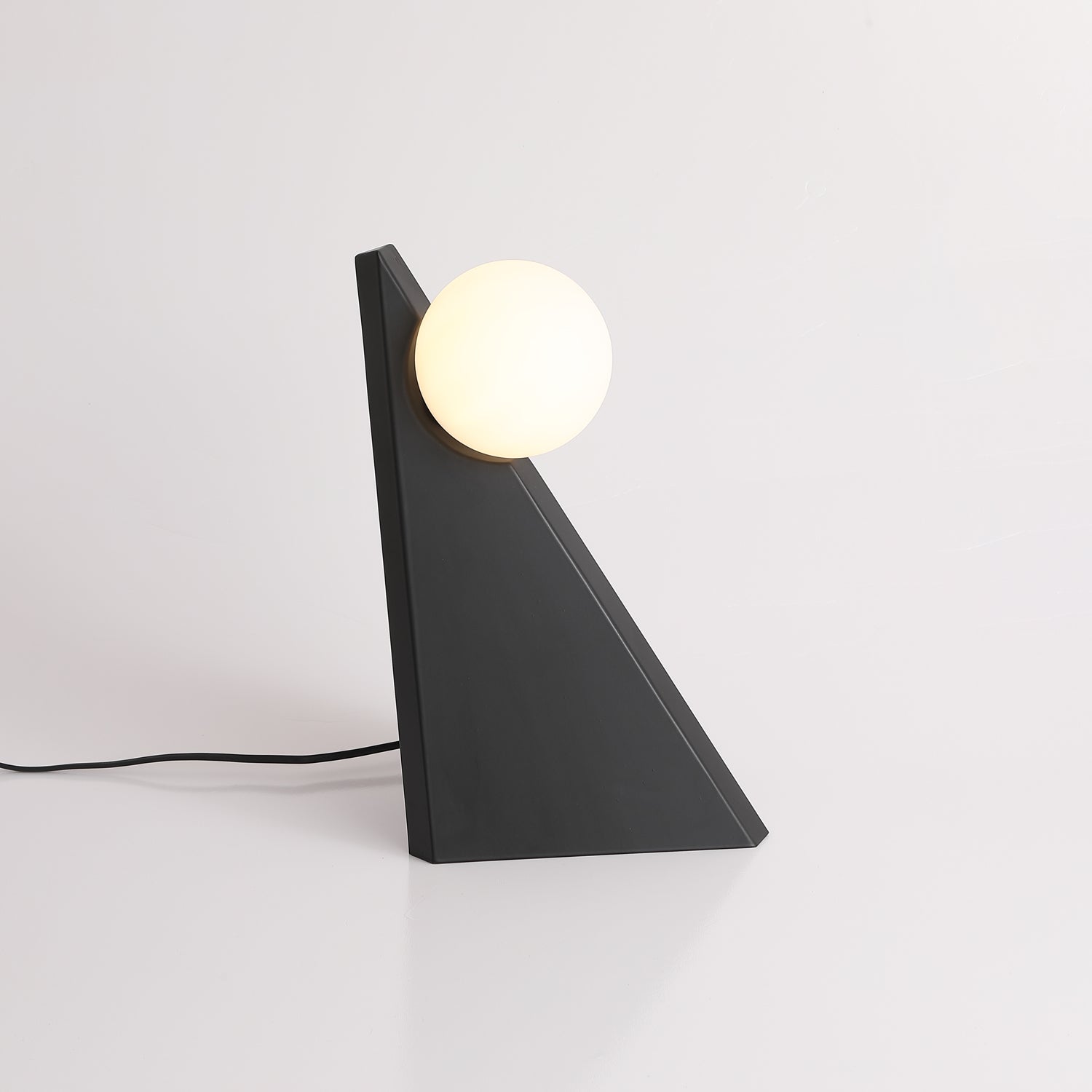 Elegant Noir Roy Table Lamp - Modern Bedside & Living Room Lighting for Home Decor