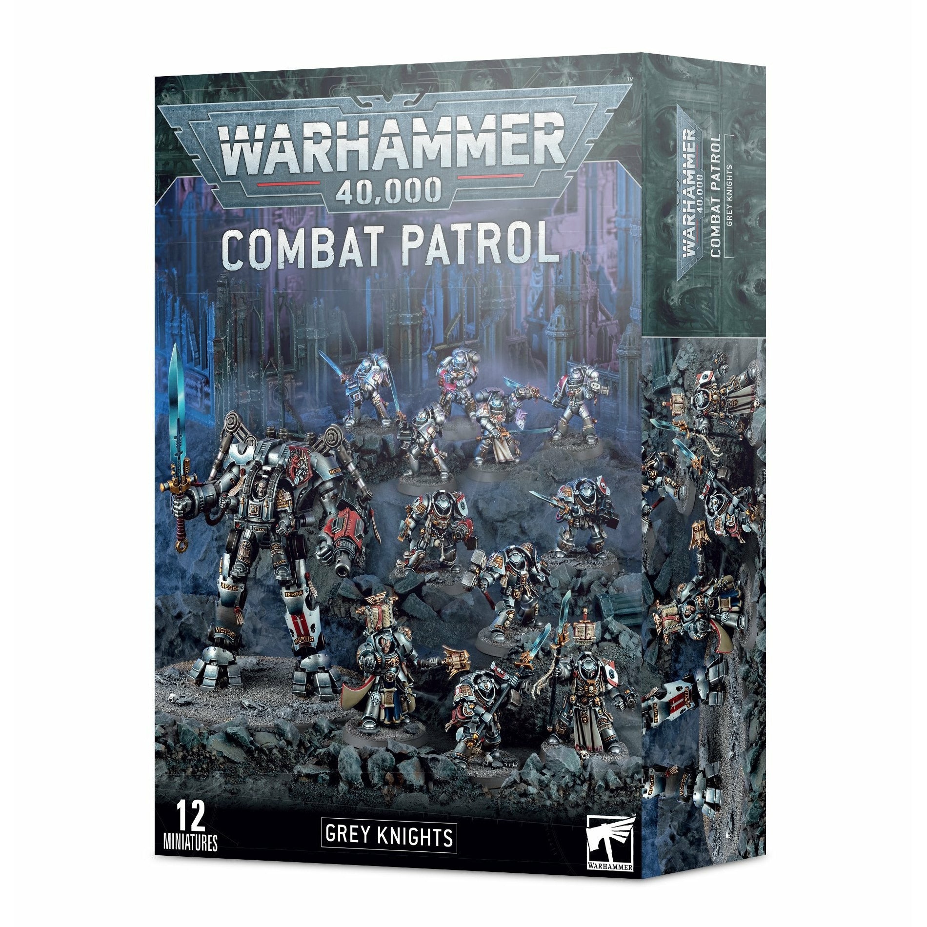 Grey Knights Combat Patrol: Aurellios' Banishers - Warhammer 40K Tabletop Miniatures for Strategy Gaming & Collecting
