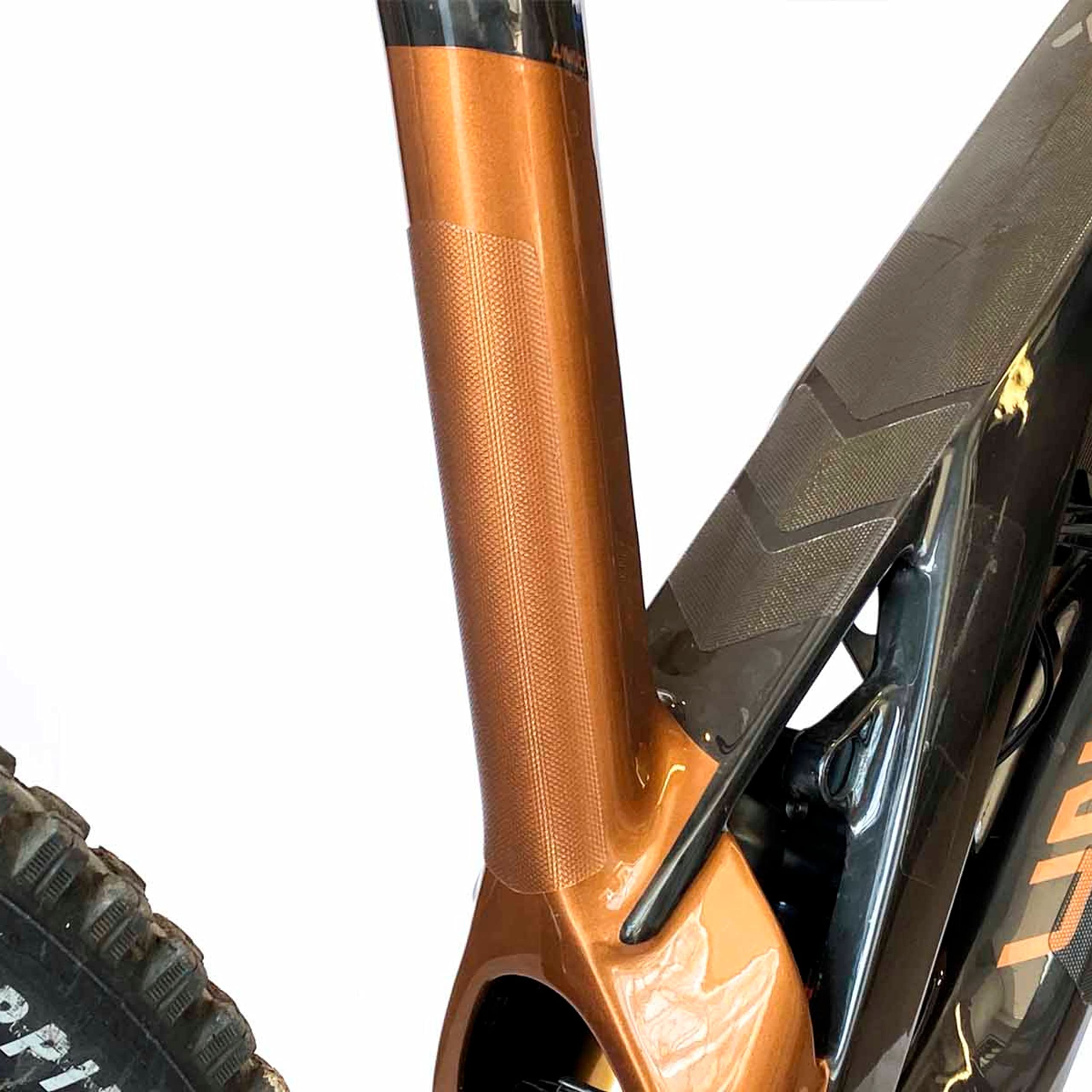 All Mountain Style Bike Frame Protector Tape - Scratch & Impact Resistant Adhesive Guard for Electric Bikes - Perfect for eBike Commuting, Mountain Trails & Urban Riding Protection