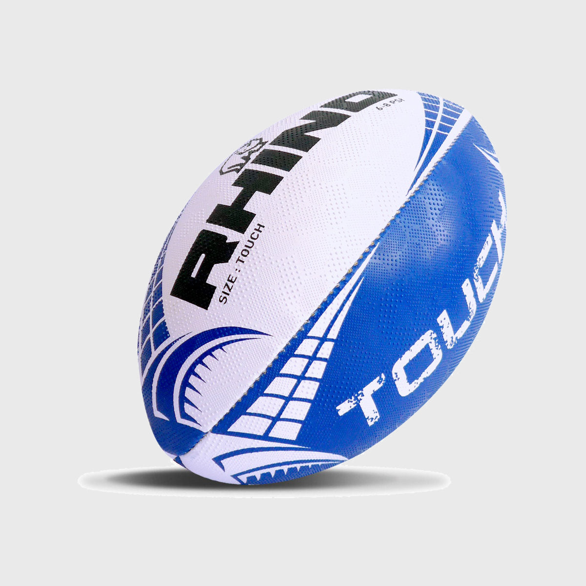 Rhino Touch Rugby Ball - Official Size & Grip for Training & Matches - Perfect for Rugby Practice, Games, and Sports Gifts