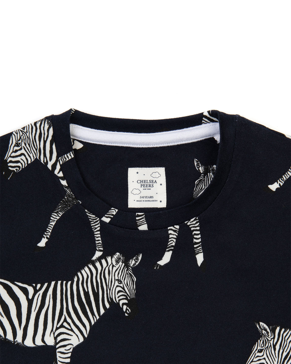 Kids Zebra Print Short Pajama Set - Soft & Comfortable Sleepwear for Boys & Girls - Perfect for Summer Nights & Sleepovers