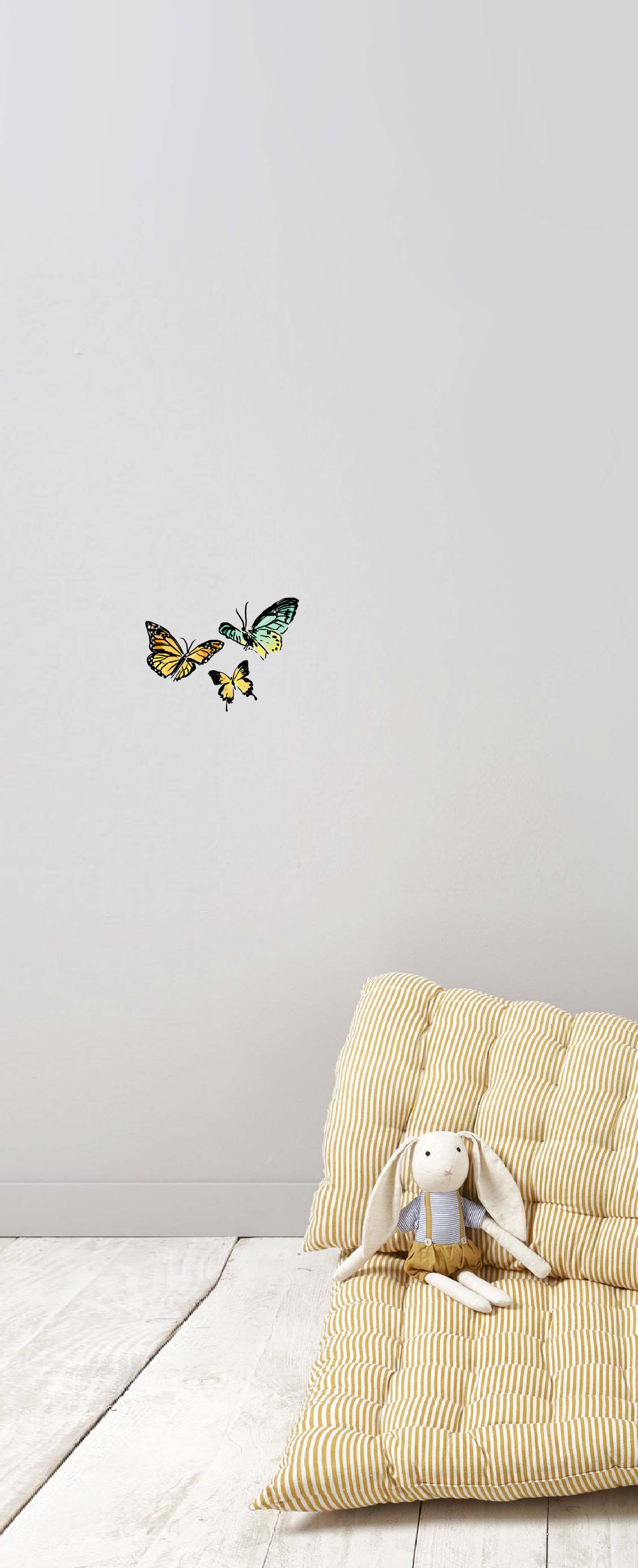 Butterfly Wall Decals - Removable Vinyl Stickers for Home, Nursery, Kids Room Decor - Perfect for Bedroom, Living Room & Office Wall Art