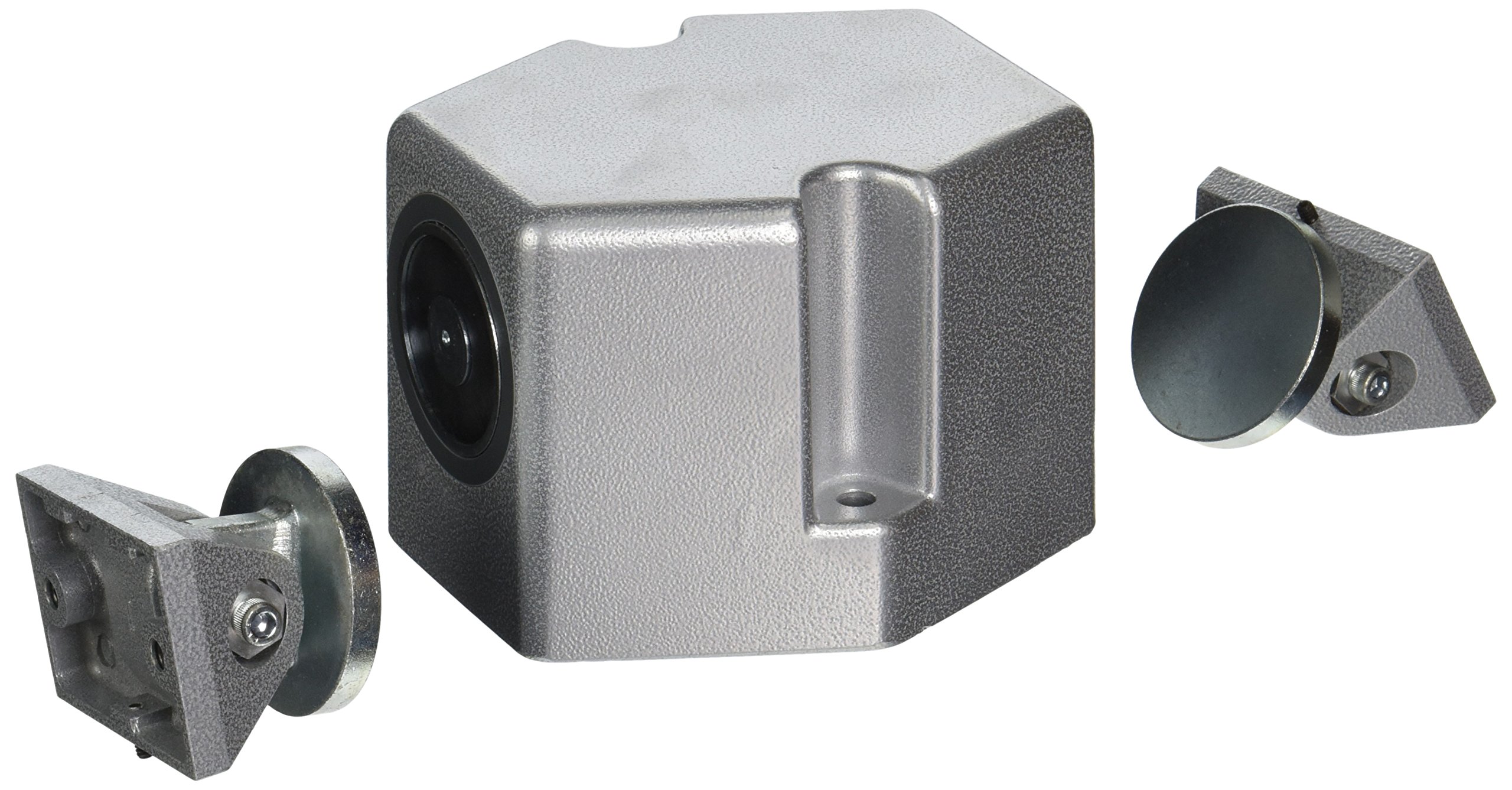 Electromagnetic Door Holder - 4 7/8 Inch Heavy Duty Magnetic Door Stop for Commercial & Home Use - Perfect for Offices, Hospitals, Schools & Public Buildings
