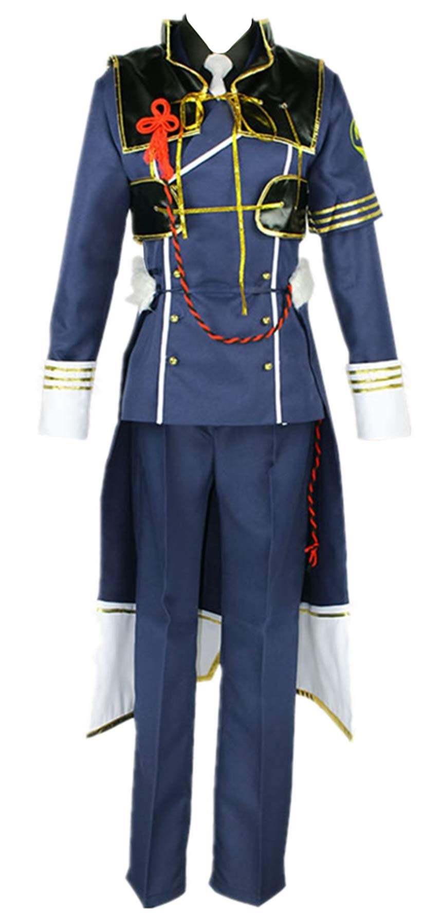 Touken Ranbu Nakigitsune Cosplay Costume Full Set - Anime Samurai Outfit for Halloween, Conventions & Themed Parties