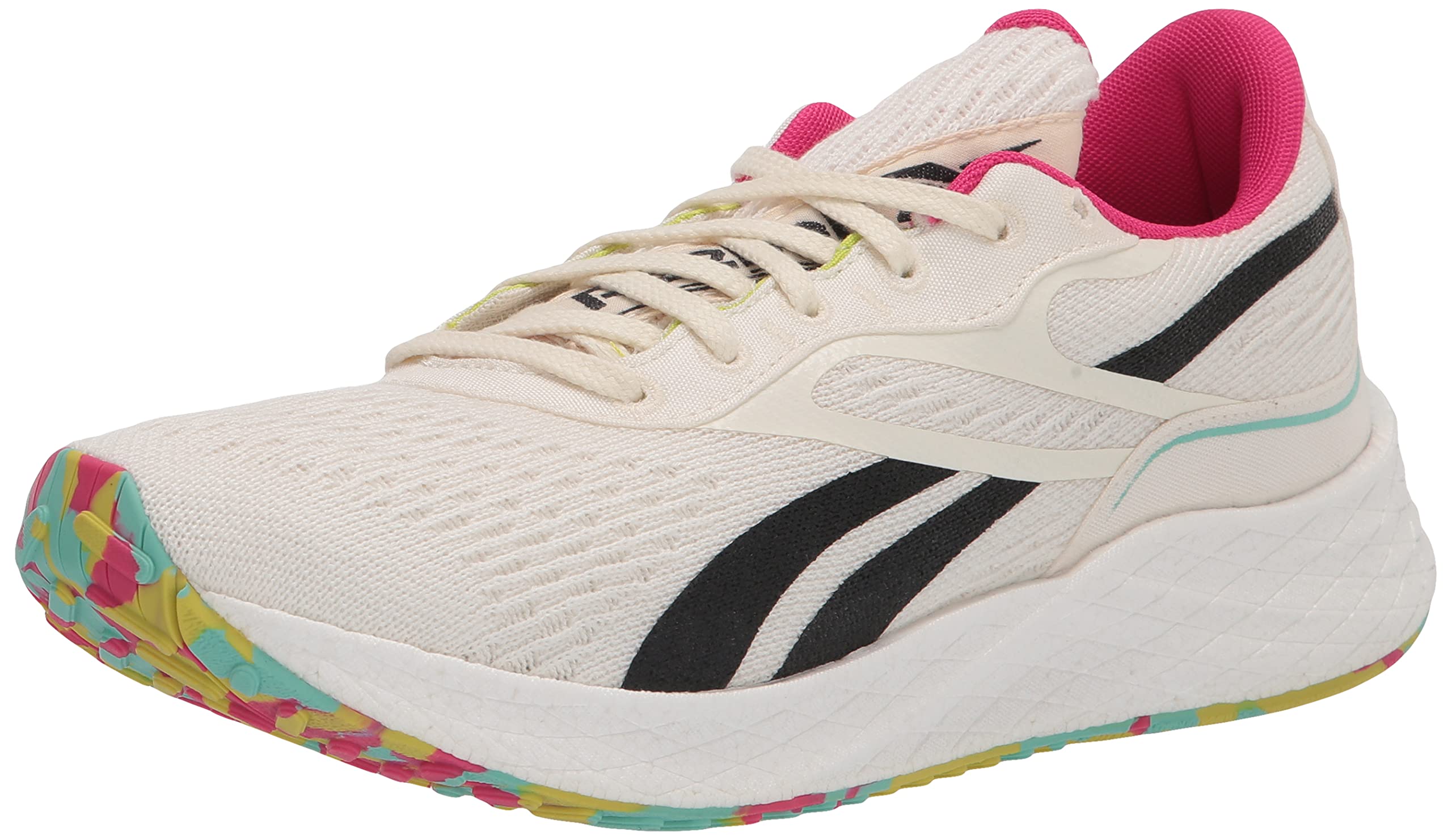 Reebok Men's Floatride Energy Running Shoes - Sustainable Collection, Non-Dyed, Pursuit Pink - Size 8 | Lightweight & Cushioned for Jogging, Gym Workouts & Daily Wear