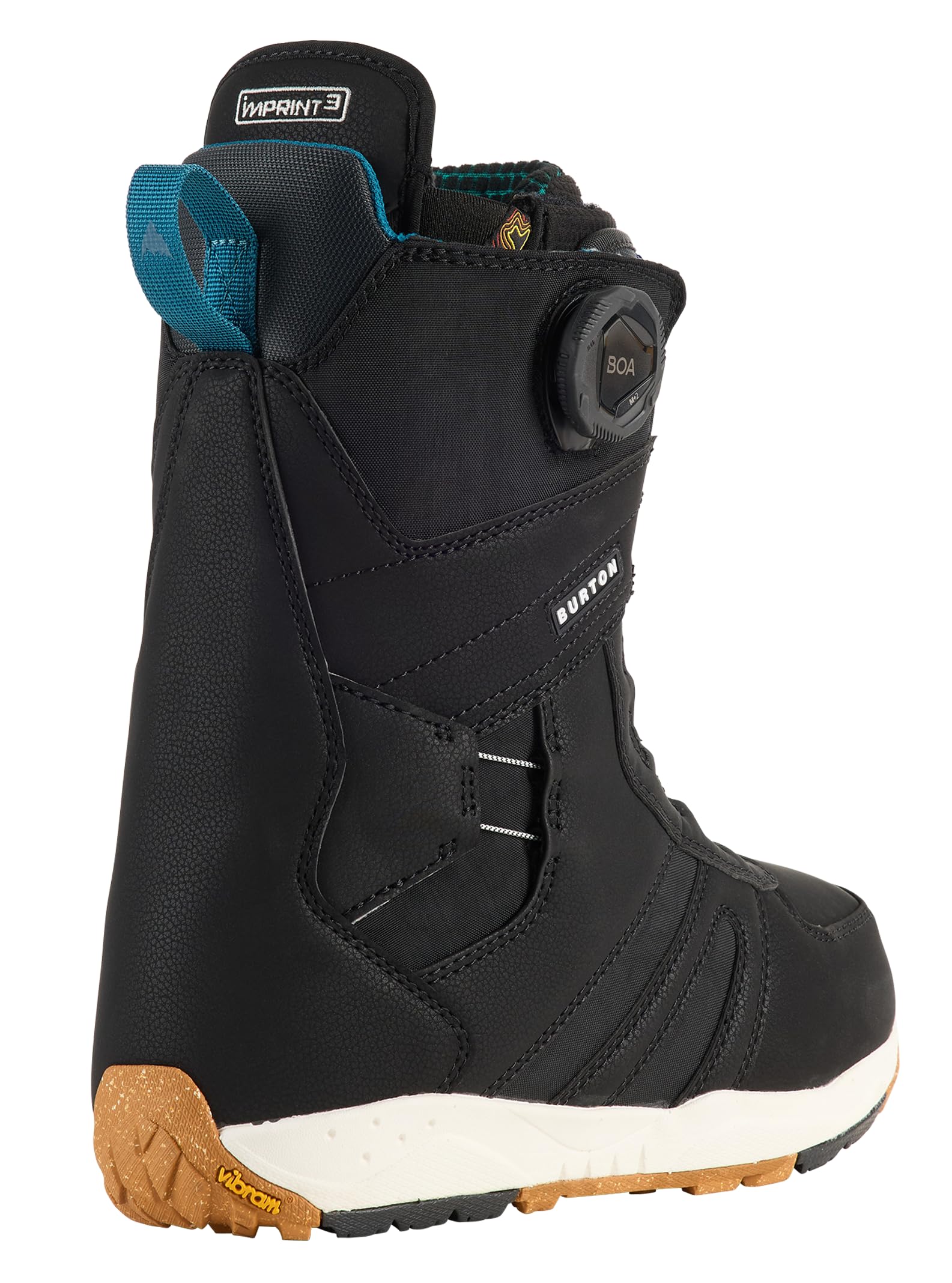 Burton Felix BOA Women's Snowboard Boots - Waterproof, Comfortable & Lightweight for All-Mountain Riding & Freestyle Snowboarding
