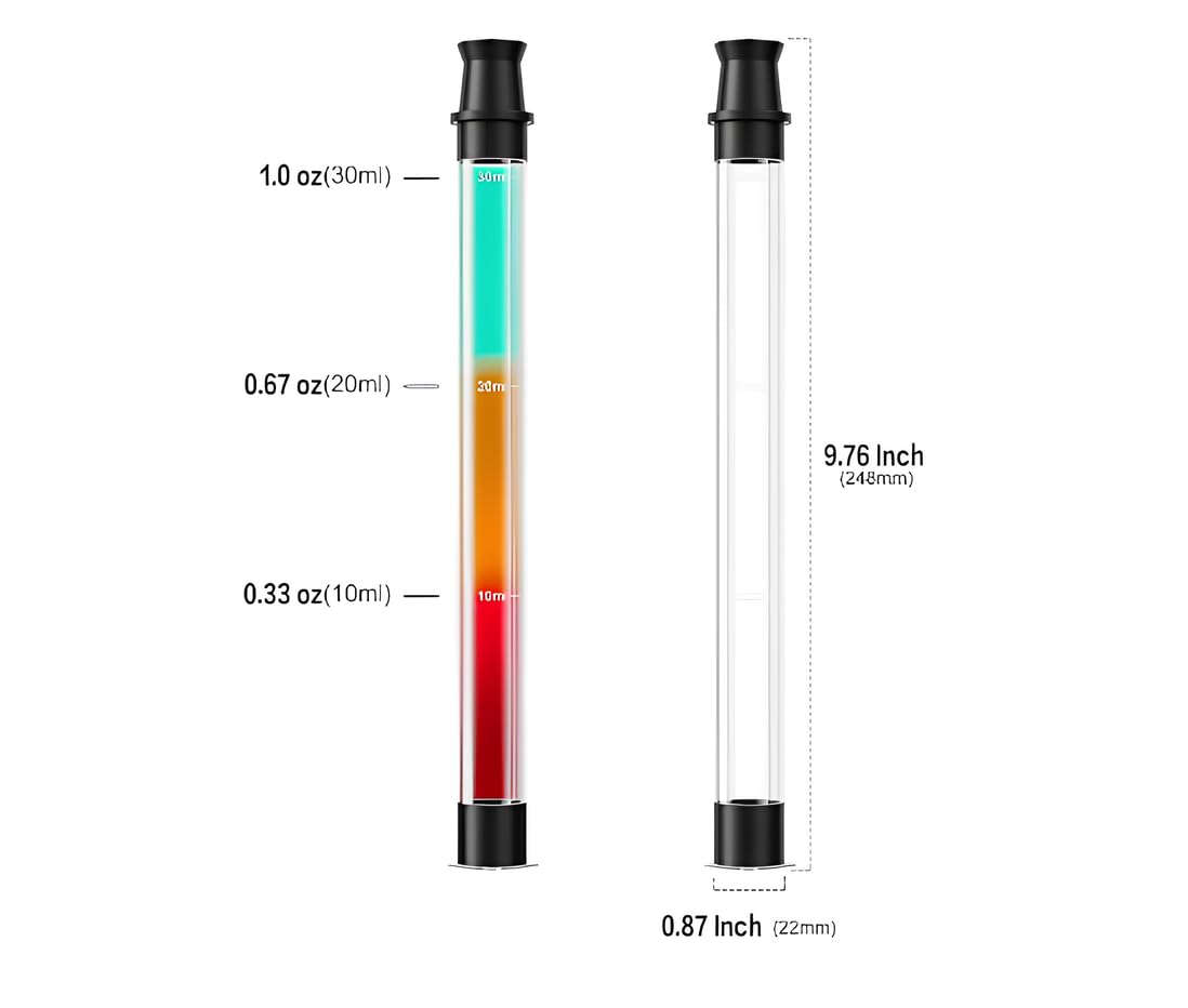 1pc Black Shot Straw Holder for Beach, Pool & Parties - Universal Fit for All Bottles & Glasses - Perfect for Cocktails, Smoothies & Outdoor Drinking