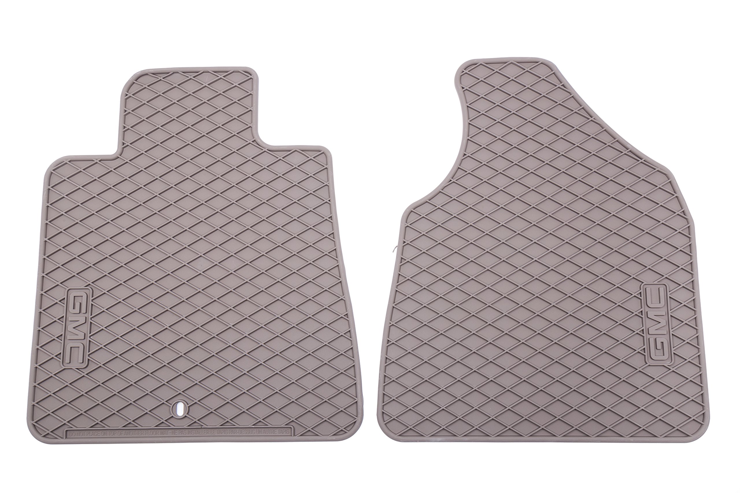 Premium All-Weather Floor Mats for GMC - Dune Color with Logo | Durable Car Protection