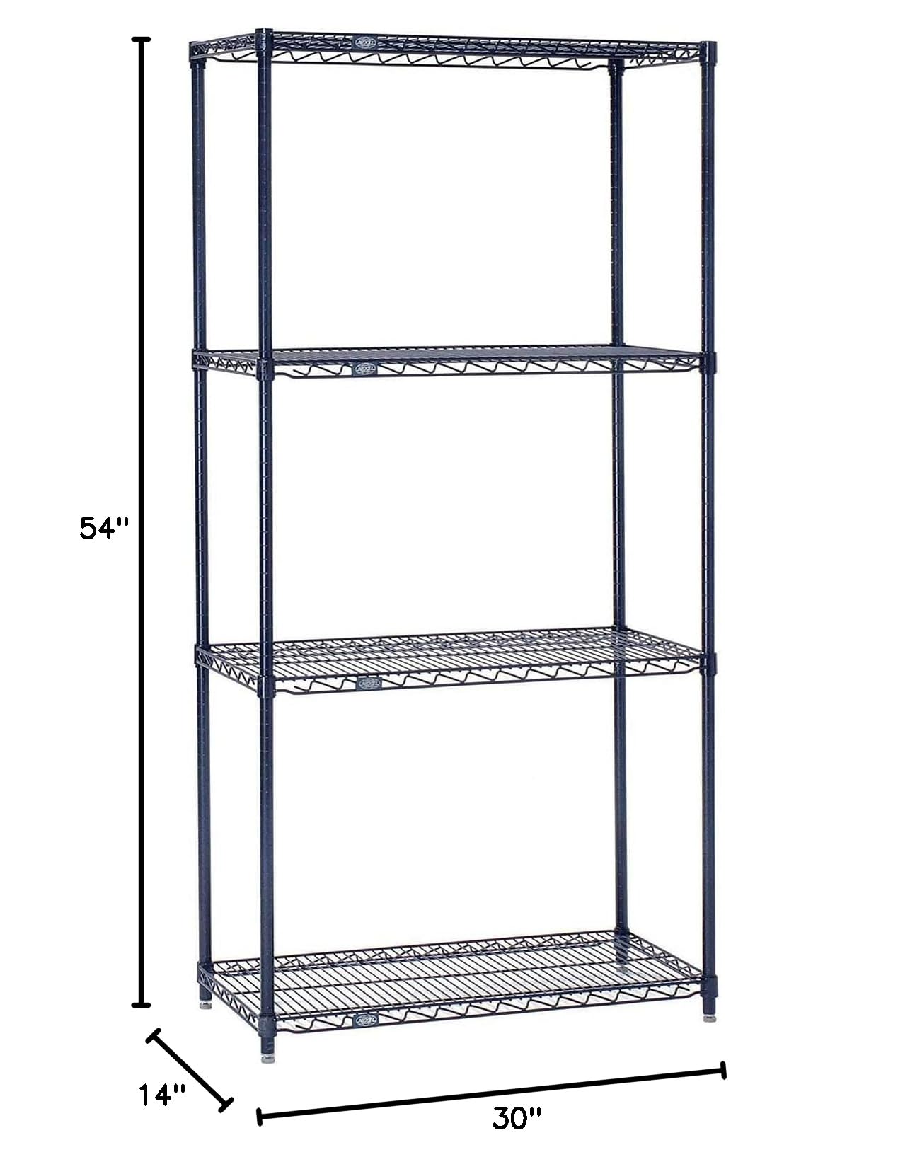 Nexelon Heavy Duty Wire Shelving Unit - 30