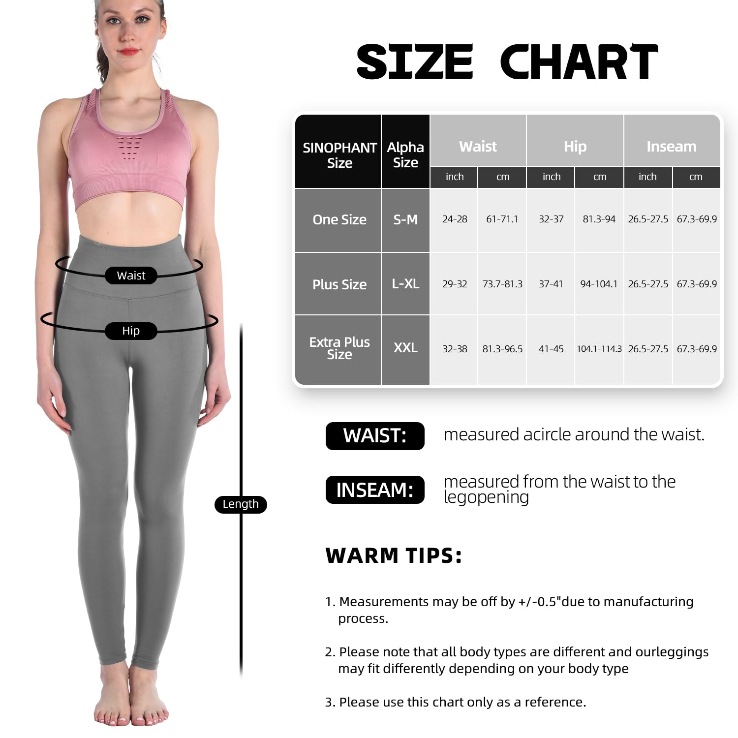 High Waisted Yoga Leggings for Women - Soft & Breathable Workout Pants for Running, Gym & Lounge - Plus Size Activewear with Pockets
