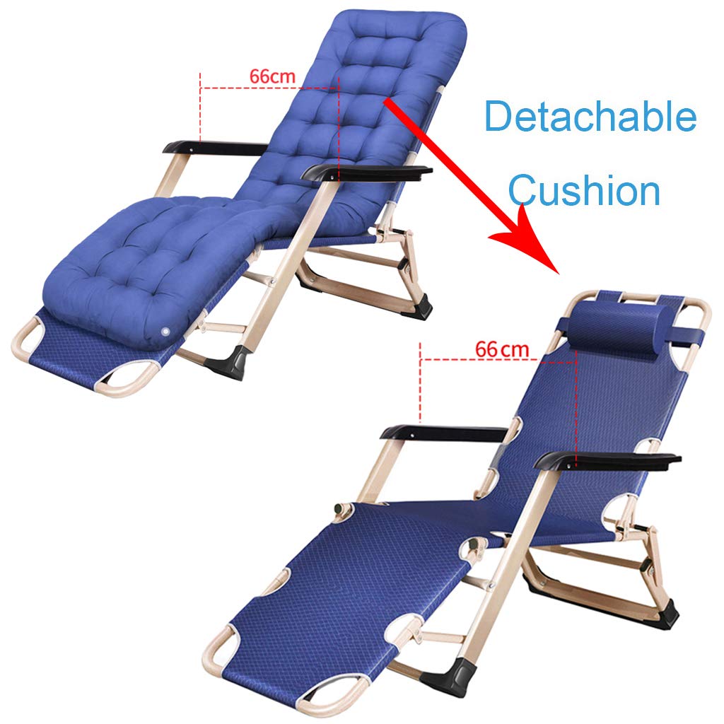 Premium Reclining Garden Chair - Adjustable Folding Sun Lounger with Headrest | Comfortable Outdoor Patio Furniture for Poolside, Beach, Backyard & Deck Relaxation | Perfect for Sunbathing, Reading & Lounging