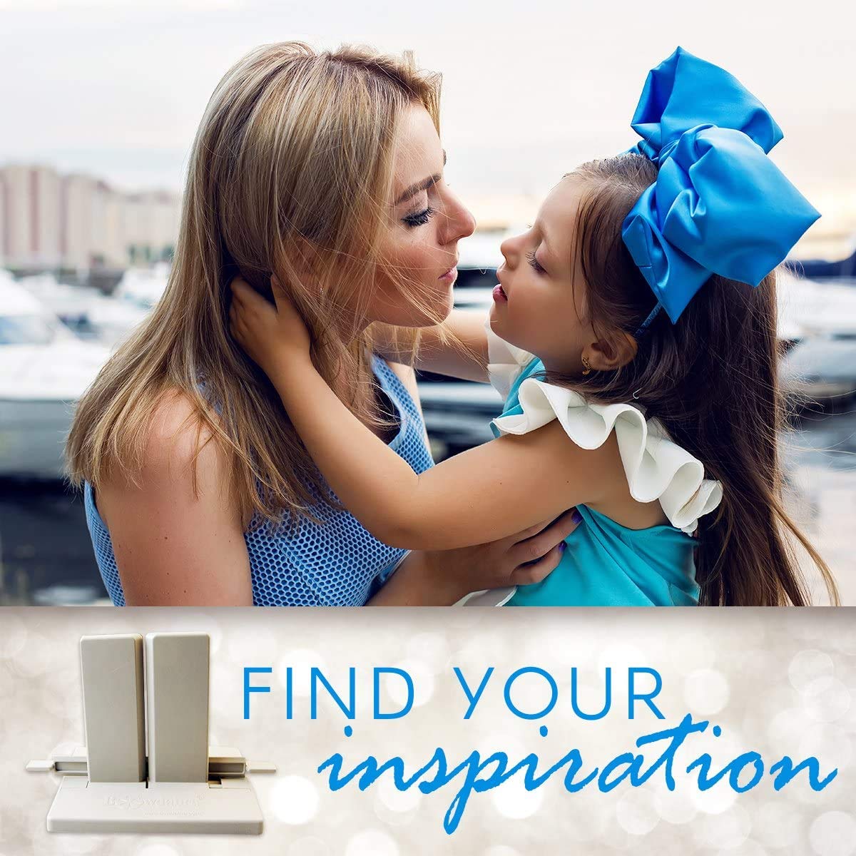 Darice Designer Bowdabra Mini Bow Maker - DIY Craft Tool for Gift Wrapping, Hair Bows, Party Decorations & Scrapbooking