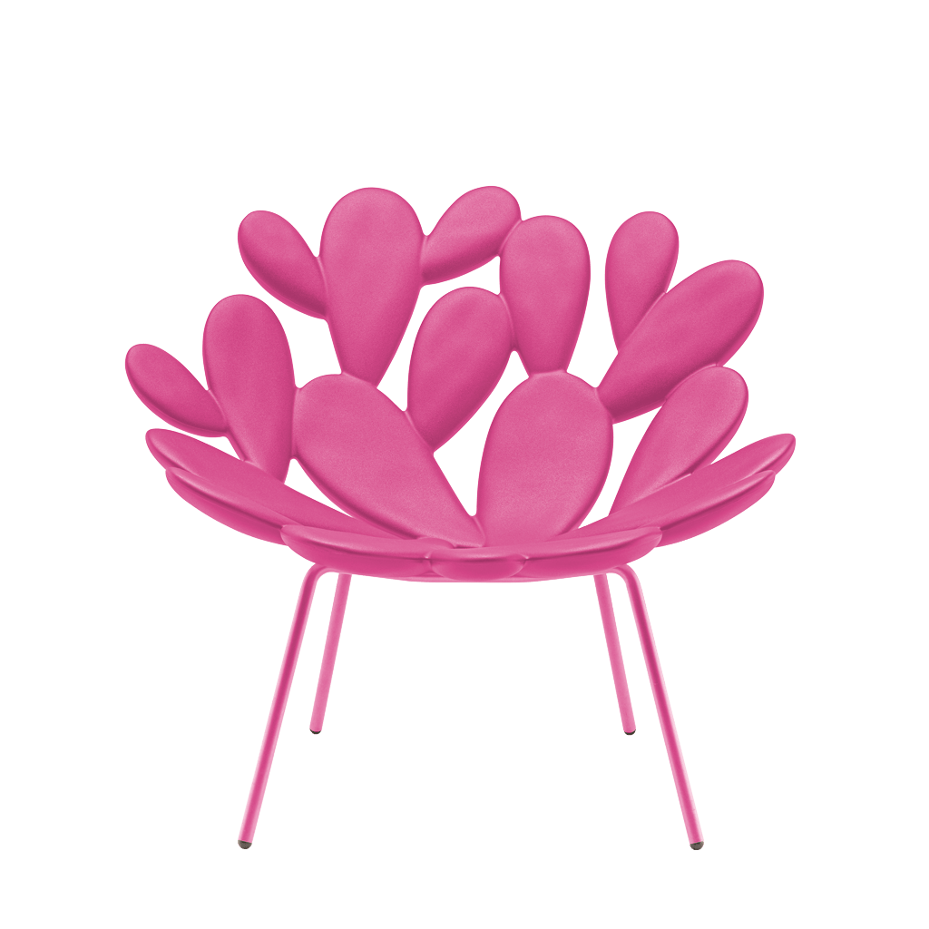 Qeeboo Filicudi Armchair - Modern Designer Chair for Living Room, Lounge & Office - Stylish Seating for Home Decor & Interior Design