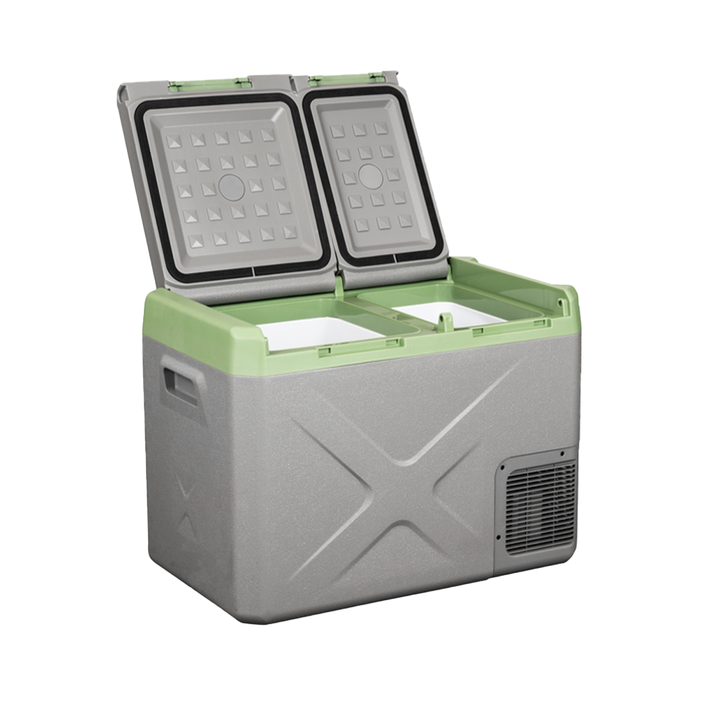 Alpicool XD55 12V/24V Portable Car Refrigerator - 18 Quart Compact Freezer for Road Trips, Camping & Tailgating - Energy Efficient Mini Fridge for Truck, SUV, RV & Boat