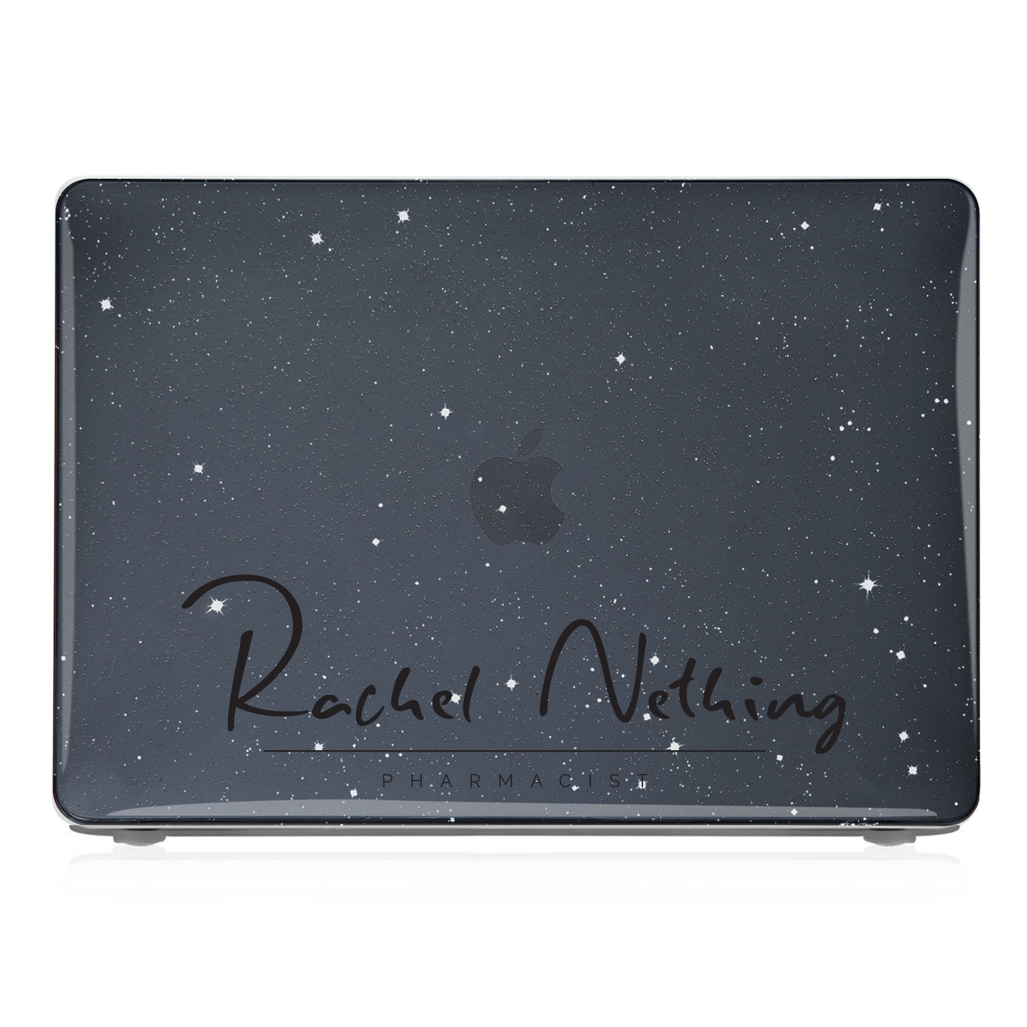 Premium MacBook Pro Case with Custom Name & Occupation Engraving - Durable Protective Cover for Work, School & Travel