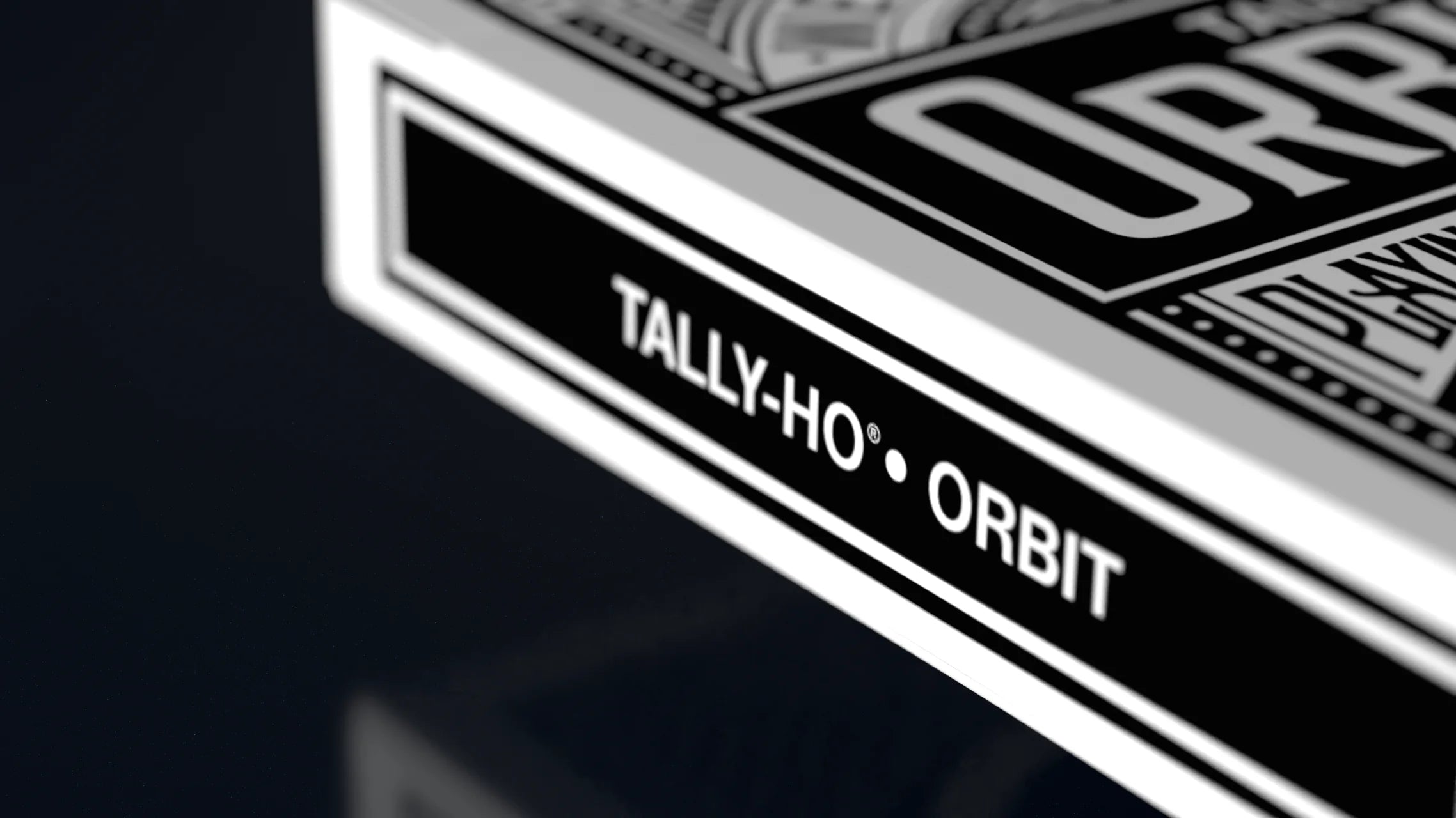 Premium Black Orbit Tally Ho Circle Back Playing Cards - Professional Grade for Magic Tricks, Cardistry & Poker Games | Ideal for Card Players, Magicians & Collectors