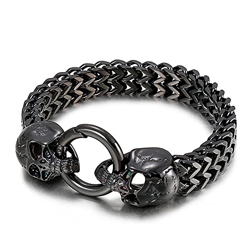 Albert Lion Men's Stainless Steel Bracelet - Fashionable Titanium Steel Jewelry for Men | Durable & Stylish Wristband for Casual Wear, Gifts & Special Occasions