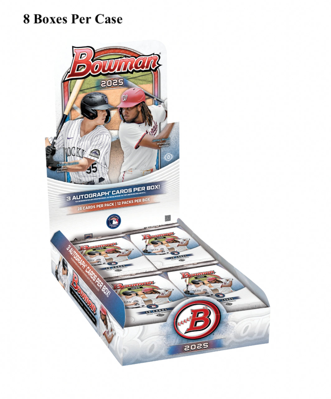 2025 Bowman Baseball Jumbo 8 Box Case - Premium Baseball Cards Collection for Collectors & Investors | Perfect for Trading, Gifting & Display