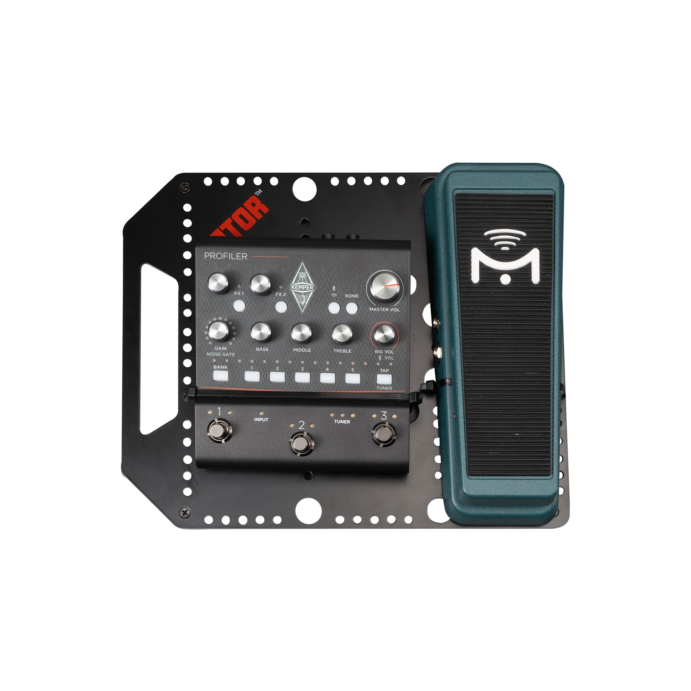 Gator Cases GPB-POCKETBOARD Compact Metal Pedalboard - 10.75
