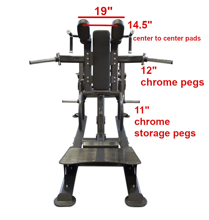 Premium Front Squat Machine for Home & Gym - Heavy Duty Strength Training Equipment for Legs & Core - Perfect for CrossFit, Weightlifting & Fitness Workouts