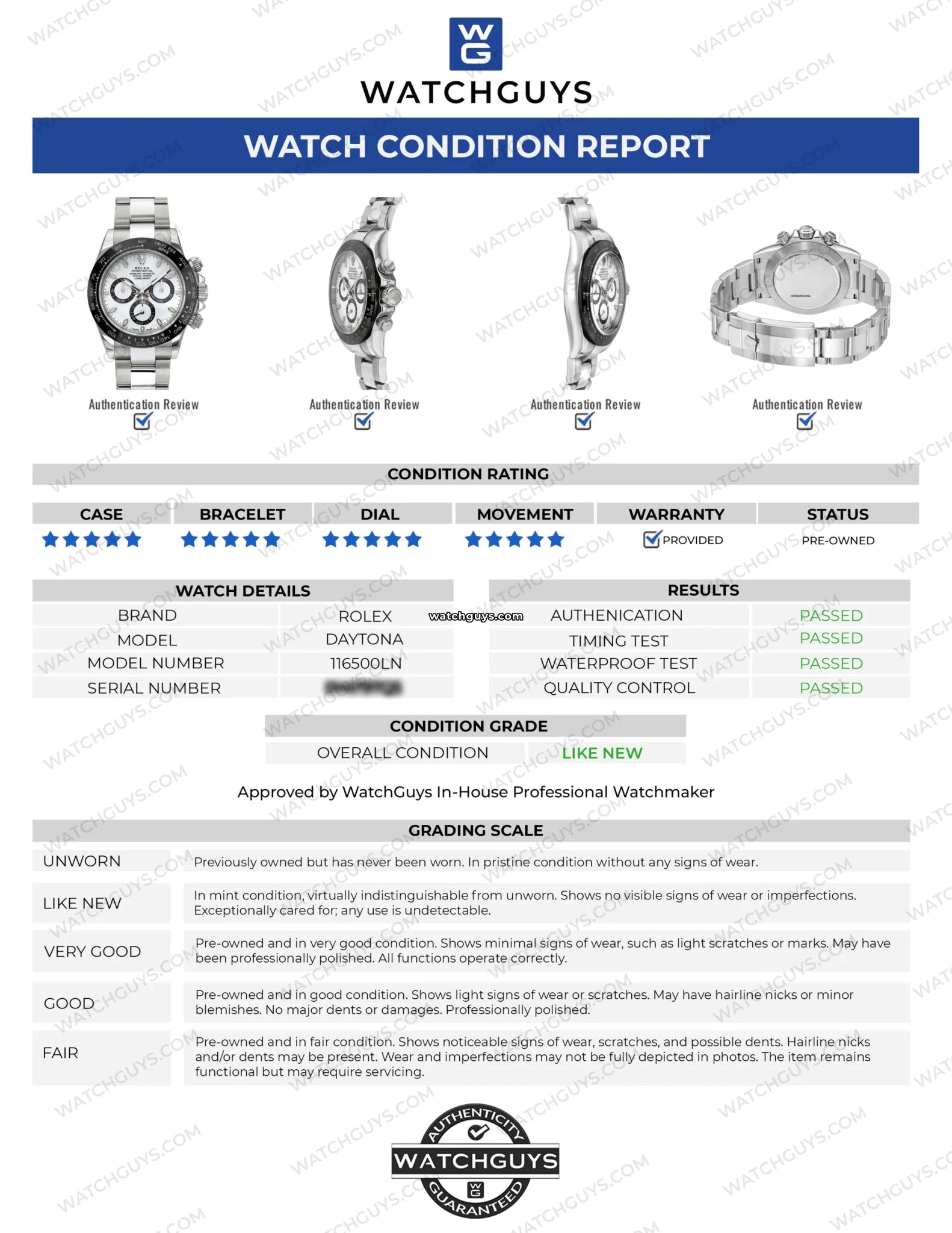 Rolex Daytona 116500LN Panda Stainless Steel Watch - Luxury Chronograph Timepiece for Men, Perfect for Business, Racing & Special Occasions